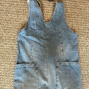 Free People High roller overalls